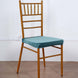 Teal Dining Chair Seat Cover, Velvet Chair Cushion Cover With Tie