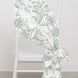Polyester Chair Sashes White Dusty Sage Green French Toile Floral Design