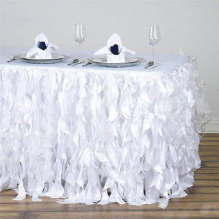 Create Unforgettable Memories with our Curly Willow Table Skirt