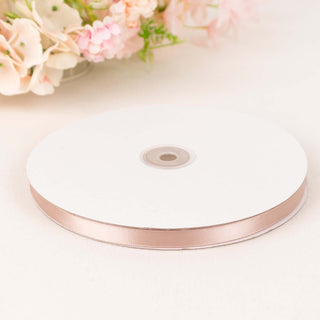 Enhance Your Event Decor with 100 Yards of Nude Single Face Decorative Satin Ribbon Enhance Your Event Decor with 100 Yards of Nude Single Face Decorative Satin Ribbon
