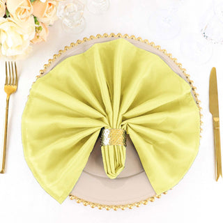 Elevate Your Tablescape with Yellow Seamless Cloth Dinner Napkins Elevate Your Tablescape with Yellow Seamless Cloth Dinner Napkins