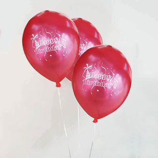 Add a Pop of Elegance with Shiny Pearl Red Balloons Add a Pop of Elegance with Shiny Pearl Red Balloons