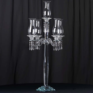 Elegant and Versatile Crystal Glass Candle Holder Elegant and Versatile Crystal Glass Candle Holder