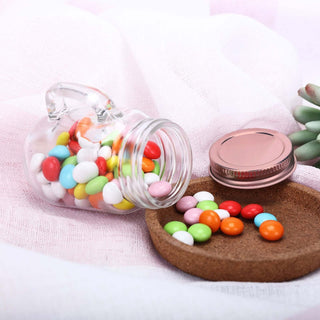 4oz Rustic Clear Glass Mason Jars with Handles 4oz Rustic Clear Glass Mason Jars with Handles