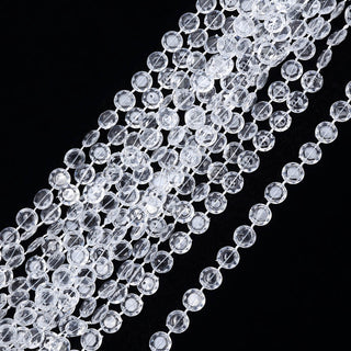 Add a Touch of Luxury with Clear Acrylic Crystal Diamond Garland