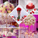 240 PCS 20MM Crystal Garland Hanging Wedding Birthday Party Decoration Acrylic Crystal Raindrops - Pink