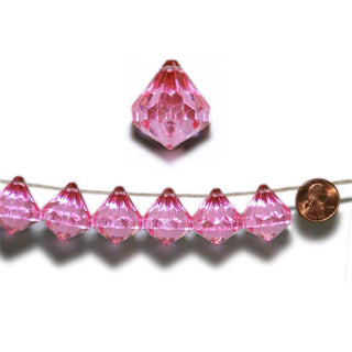Enchanting Pink Chandelier Raindrop Crystals