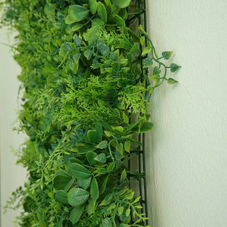 Transform Your Space with the Green Boxwood Hedge Locust and Cypress Garden Wall Backdrop Mat