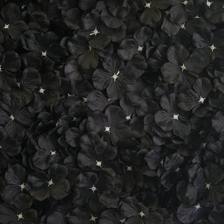 Create Stunning Black UV Protected Hydrangea Flower Wall Mat Backdrops