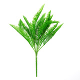 2 Stems | Artificial Green Cycas Fern Leaf Indoor Bushes, Faux Plants#whtbkgd