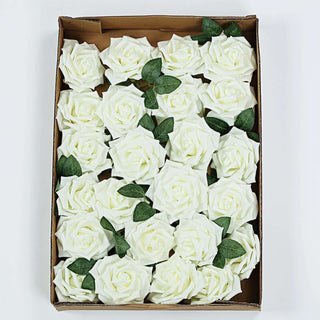 Create Stunning Event Decor with Ivory Foam Roses Create Stunning Event Decor with Ivory Foam Roses