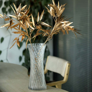 Create a Striking Display with Metallic Gold Artificial Bamboo Leaves Create a Striking Display with Metallic Gold Artificial Bamboo Leaves