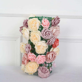 Bring Life and Beauty to Your Indoor Space with Dark Green Artificial Flower Wall Grid Panel Frames Bring Life and Beauty to Your Indoor Space with Dark Green Artificial Flower Wall Grid Panel Frames