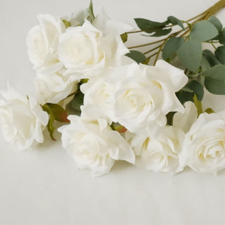 Durable and Low-Maintenance Ivory Real Touch Faux Flowers