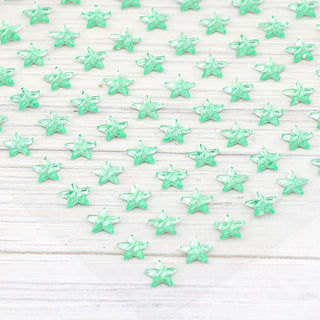 Add a Touch of Apple Green Glamour with Star Rhinestone Stickers