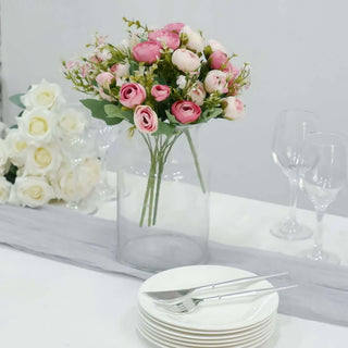Add Elegance to Your Space with Artificial Pink Ranunculus Silk Flower Bridal Bouquets Add Elegance to Your Space with Artificial Pink Ranunculus Silk Flower Bridal Bouquets