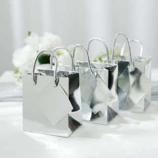 Elevate Your Event Decor with Metallic Silver Gift Bags Elevate Your Event Decor with Metallic Silver Gift Bags
