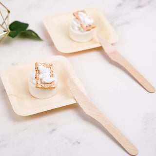 Eco Friendly Birchwood Disposable Picnic Knives Eco Friendly Birchwood Disposable Picnic Knives