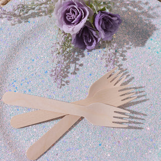 Eco Friendly Birchwood Picnic Forks - Perfect for Any Event