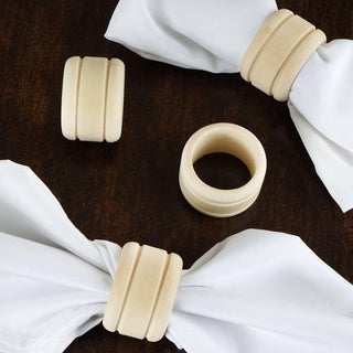 Convenient and Stylish Eco-Friendly Napkin Rings