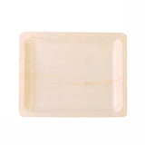 12 Pack | 8x10inch Eco Friendly Birchwood Wooden Dinner Serving Plates