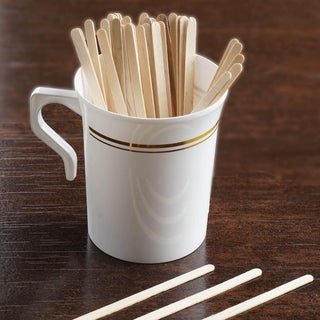 Eco Friendly Birchwood Coffee Stir Sticks Eco Friendly Birchwood Coffee Stir Sticks