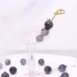 Natural and Versatile: 100 Pack | 3.5" Eco Friendly Knotted Bamboo Skewers, Cocktail Picks Natural and Versatile: 100 Pack | 3.5" Eco Friendly Knotted Bamboo Skewers, Cocktail Picks