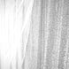 20ftx10ft Premium Silver Chiffon Sequin Event Curtain Drapes, Dual Layer Photo Backdrop Event Panel