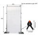 Portable Isolation Wall Kit, Floor Standing Sneeze Guard