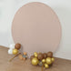 7.5ft Nude Round Spandex Fit Wedding Backdrop Stand Cover