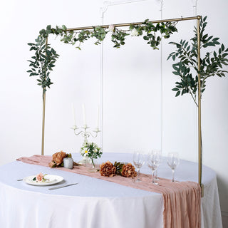 Create Unforgettable Event Decor with the Gold Metal Balloon Frame Pipe Stand