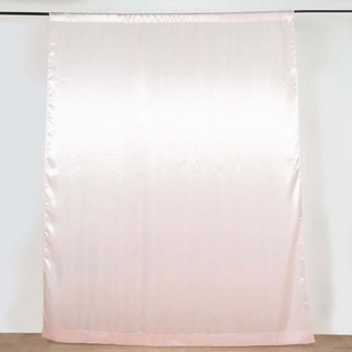 Silky pink fabric backdrop for photography and events