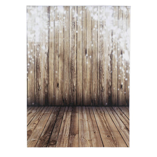 Create Unforgettable Memories with the 7ftx5ft Rustic Wood and Fairy Lights Prints Vinyl Photography Backdrop