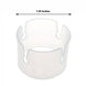 50 Pcs | 1.25inch Balloon Arch Attachment Clips, 4 PT Clear Plastic Clips
