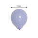 25 Pack | 10inch Matte Pastel Periwinkle Helium/Air Latex Party Balloons