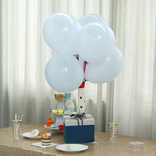 Elevate Your Event Decor with 12" Matte Pastel Ice Blue Balloons