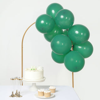 Experience Long-Lasting Fun with Matte Pastel Hunter Emerald Green Balloons