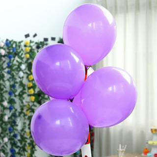 High-Quality Matte Pastel Purple Balloons for Every Occasion