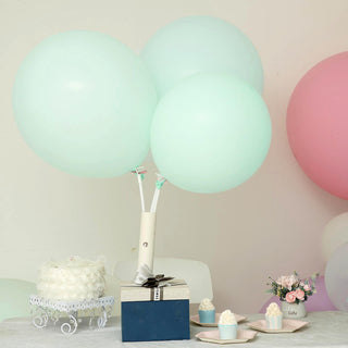 Elegant Matte Pastel Seafoam Party Balloons for Stunning Event Decor