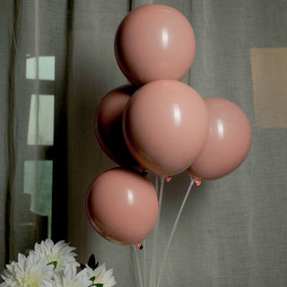 Premium Quality Dusty Rose Latex Balloons for Every Occasion