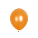 25 Pack | 12inches Shiny Pearl Orange Latex Helium, Air or Water Balloons