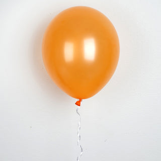 Add a Touch of Sophistication with Shiny Pearl Orange Latex Balloons