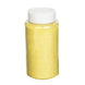 1 lb Bottle | Nontoxic Yellow DIY Arts & Crafts Extra Fine Glitter#whtbkgd