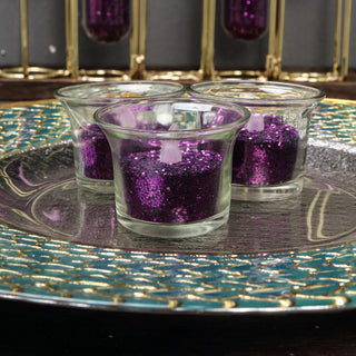 Create Unforgettable Event Decor with Metallic Purple Chunky Confetti Glitter