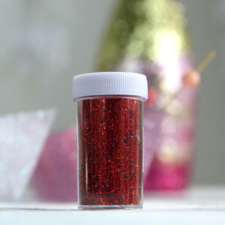 Add a Touch of Radiant Glamour with Metallic Burgundy Glitter Powder