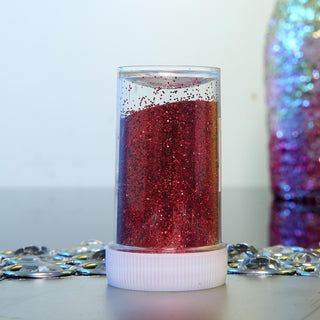 Create Stunning Event Decor with Metallic Burgundy Glitter Powder