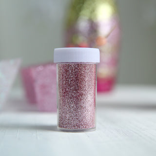 Add a Touch of Glamour with Metallic Pink Extra Fine Arts and Crafts Glitter Powder