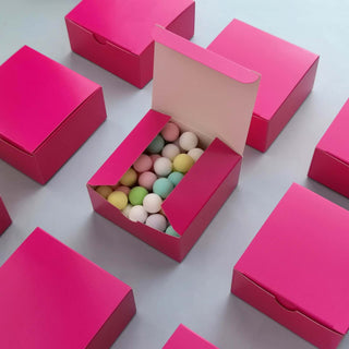 Bulk Fuchsia Cake Cupcake Party Favor Gift Boxes Bulk Fuchsia Cake Cupcake Party Favor Gift Boxes