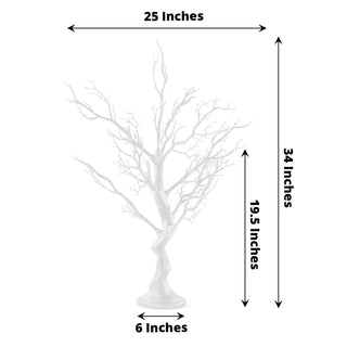 Create an Opulent Display with the White Manzanita Centerpiece Tree Create an Opulent Display with the White Manzanita Centerpiece Tree