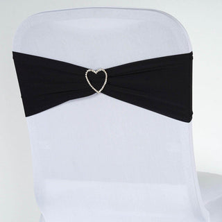 Add Elegance to Your Event with Black Spandex Chair Sashes Add Elegance to Your Event with Black Spandex Chair Sashes